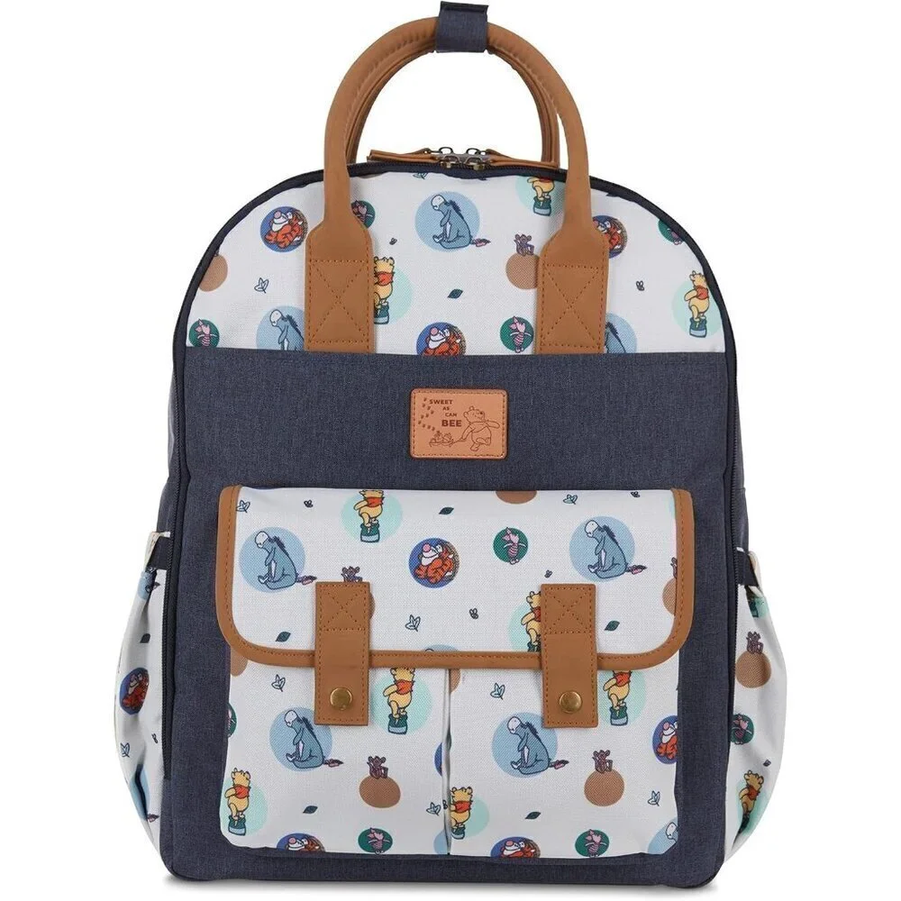 🆕Disney Baby diaper bag, Winnie The Pooh Double Hnadle, Backpack